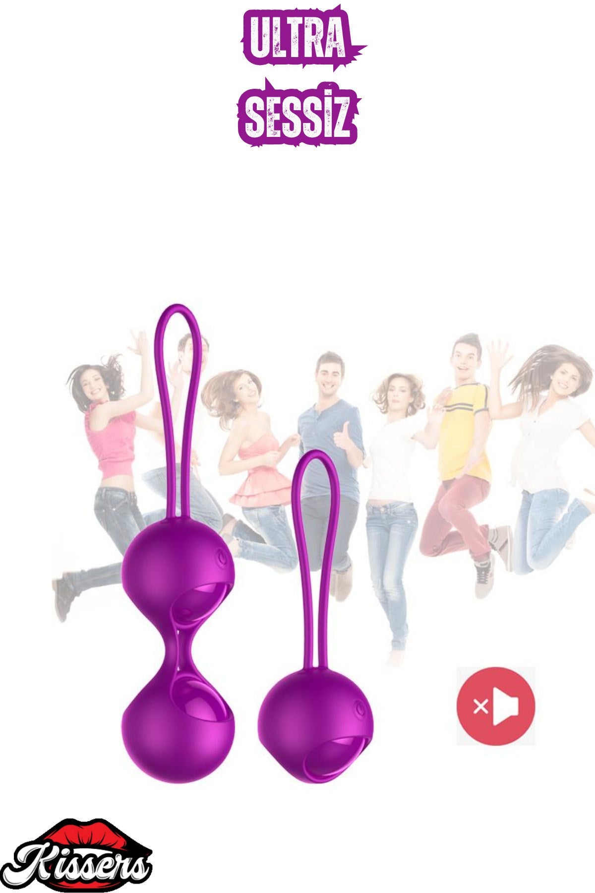 G-Spot ve Klitoris Uyarıcı Giyilebilir Titreşimli Vibratör Kegel Egzersiz Vajinal Top