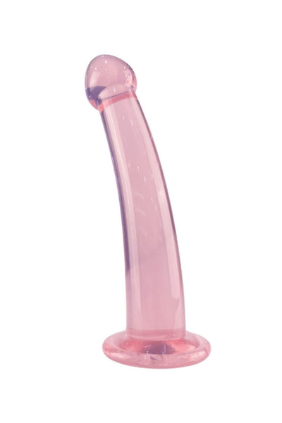 Ultra Realistik Eğilip Bükülebilir G Noktası Ve Klitoris Uyarıcı Jel Pembe Penis Dildo 20 Cm