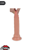 Lovetoy Ultra Gerçekçi Çift Katmanlı Platin Silikon Yüksek Kalite Dildo Penis 18.5 cm