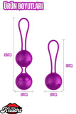 Uzaktan Kumandalı G-Spot Klitoris Uyarıcı Giyilebilir Kegel Egzersiz Vajinal Top Vibratör 