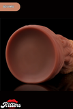 Lovetoy Ultra Gerçekçi Monster Dil Çift Katmanlı Platin Silikon Yüksek Kalite Dildo Penis 25 cm
