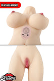 Sesli Titreşim Usb Şarjlı Anal Vajinal Isıtmalı 6 Kg 85 cm Beyaz Ten Sex Doll Realistik Manken