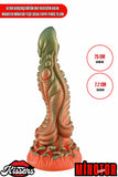 Ultra Gerçekçi Büyük Boy Realistik Kalın Monster Scylla Yeşil Dildo Yapay Penis 21 cm