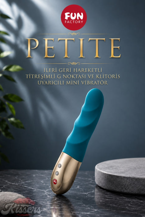 Fun Factory Petite İleri Geri Hareketli Titreşimli G Noktası ve Klitoris Uyarıcılı Mini Vibratör