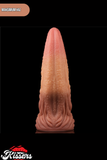 Lovetoy Ultra Gerçekçi Monster Dil Çift Katmanlı Platin Silikon Yüksek Kalite Dildo Penis 25 cm