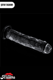 Lovetoy Ultra Realistik Şeffaf Testissiz Flawless Clear Dildo Penis 18 cm