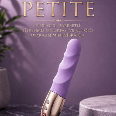 Fun Factory Petite İleri Geri Hareketli Titreşimli G Noktası ve Klitoris Uyarıcılı Mini Vibratör