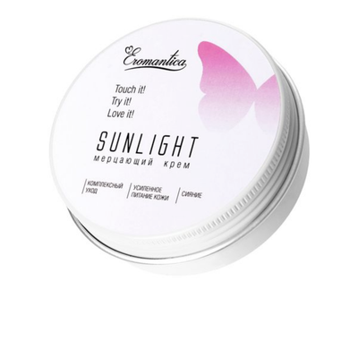 Eromantica “Güneşin Öpücüğü” Işıltılı Vücut Kremi 60 g