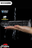 Lovetoy Ultra Realistik Şeffaf Testissiz Flawless Clear Dildo Penis 18 cm
