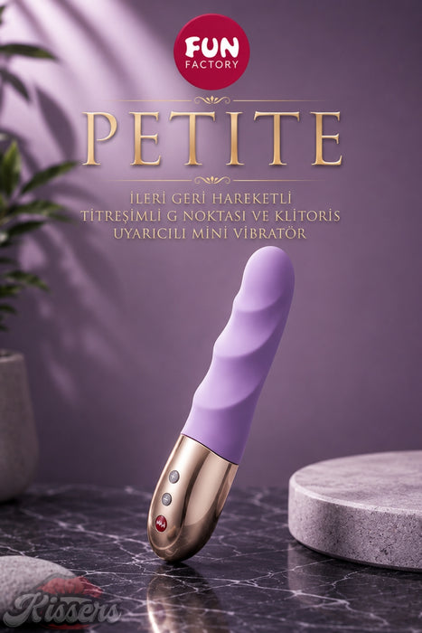 Fun Factory Petite İleri Geri Hareketli Titreşimli G Noktası ve Klitoris Uyarıcılı Mini Vibratör