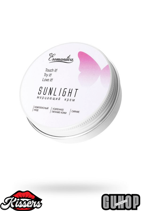 Eromantica “Güneşin Öpücüğü” Işıltılı Vücut Kremi 60 g
