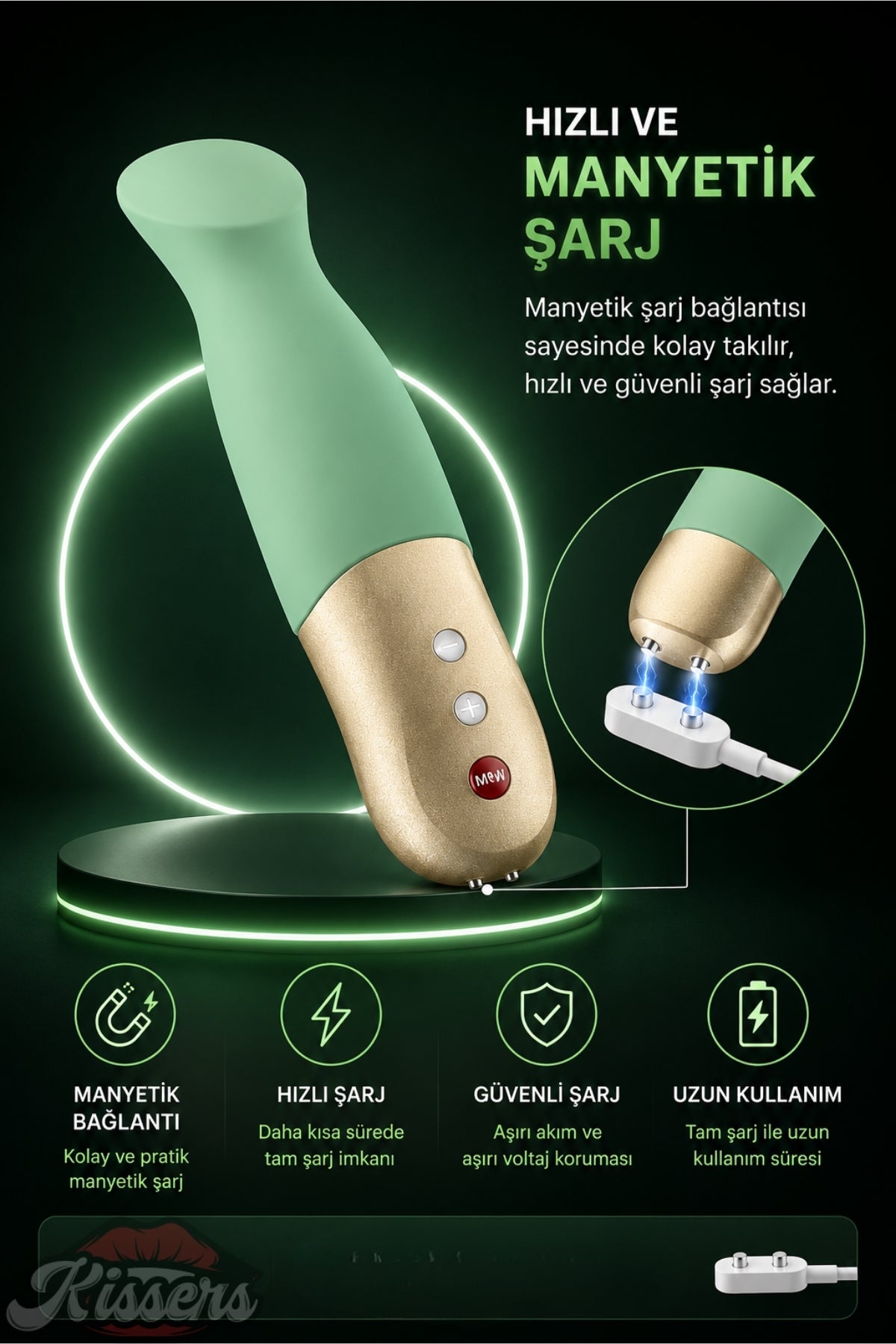 Fun Factory Sundaze Titreşimli G Noktası ve Klitoris Uyarıcılı Mini Vibratör