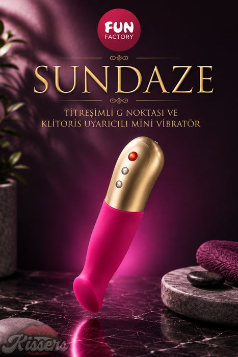 Fun Factory Sundaze Titreşimli G Noktası ve Klitoris Uyarıcılı Mini Vibratör