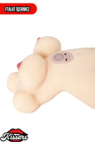 Sesli Titreşim Usb Şarjlı Anal Vajinal Isıtmalı 6 Kg 85 cm Beyaz Ten Sex Doll Realistik Manken