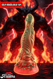 Ultra Gerçekçi Büyük Boy Realistik Kalın Monster Scylla Yeşil Dildo Yapay Penis 21 cm