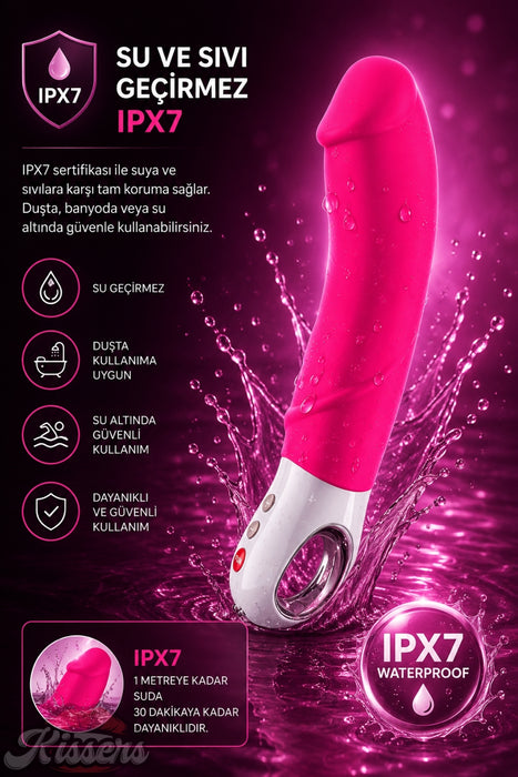 Fun Factory Big Boss Tutamaçlı Güçlü Titreşimli G Noktası ve Klitoris Uyarıcılı Tavşan Vibratör