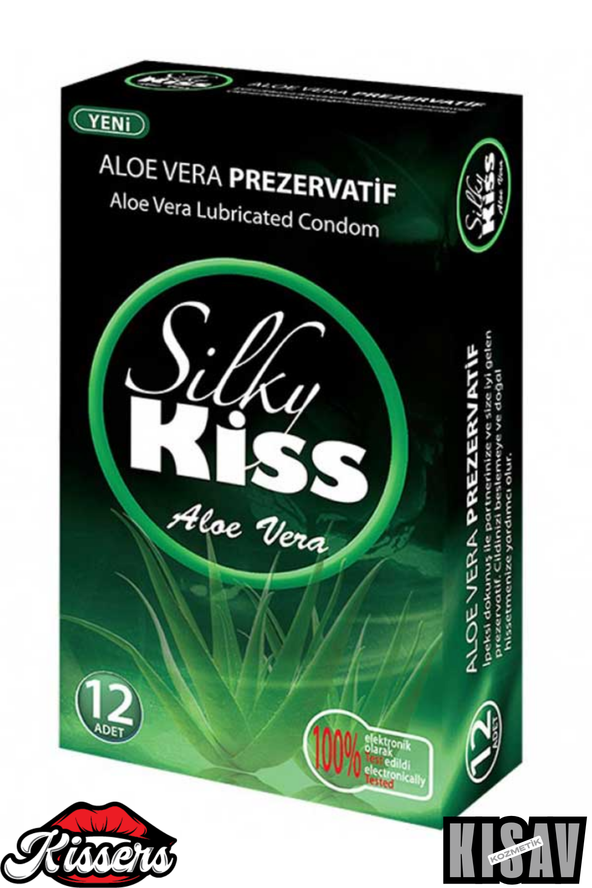 Silky Kiss Aloe Vera Özlü Prezervatif 12 Li