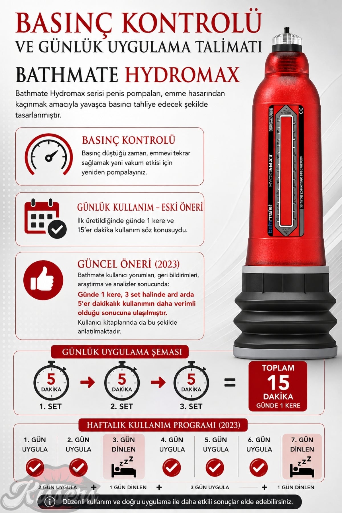 Bathmate Etkili Ultra Güçlü Hidroponik Hydromax 9 Penis Pompası