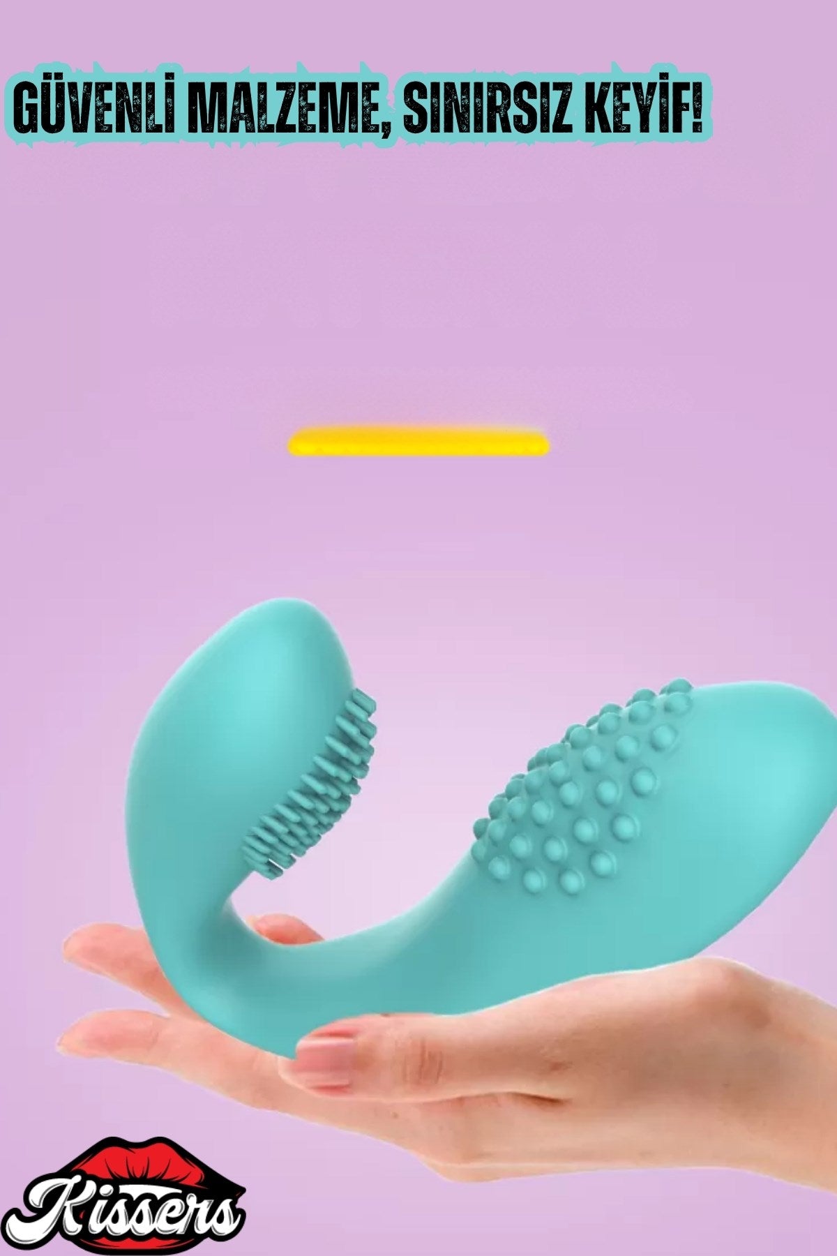 Uzaktan Kumandalı Giyilebilir Şarjlı Tırtıklı G Noktası Ve Klitoris Uyarıcılı 2'si 1 Arada Vibratör