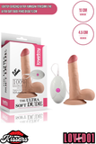 Lovetoy Gerçekçi Ultra Yumuşak Titreşimli The Ultra Soft Dude Penis Dildo 18 cm