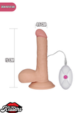 Lovetoy Gerçekçi Ultra Yumuşak Titreşimli The Ultra Soft Dude Penis Dildo 18 cm