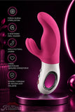 Fun Factory Miss Bi Tutamaçlı Güçlü Titreşimli G Noktası ve Klitoris Uyarıcılı Tavşan Vibratör