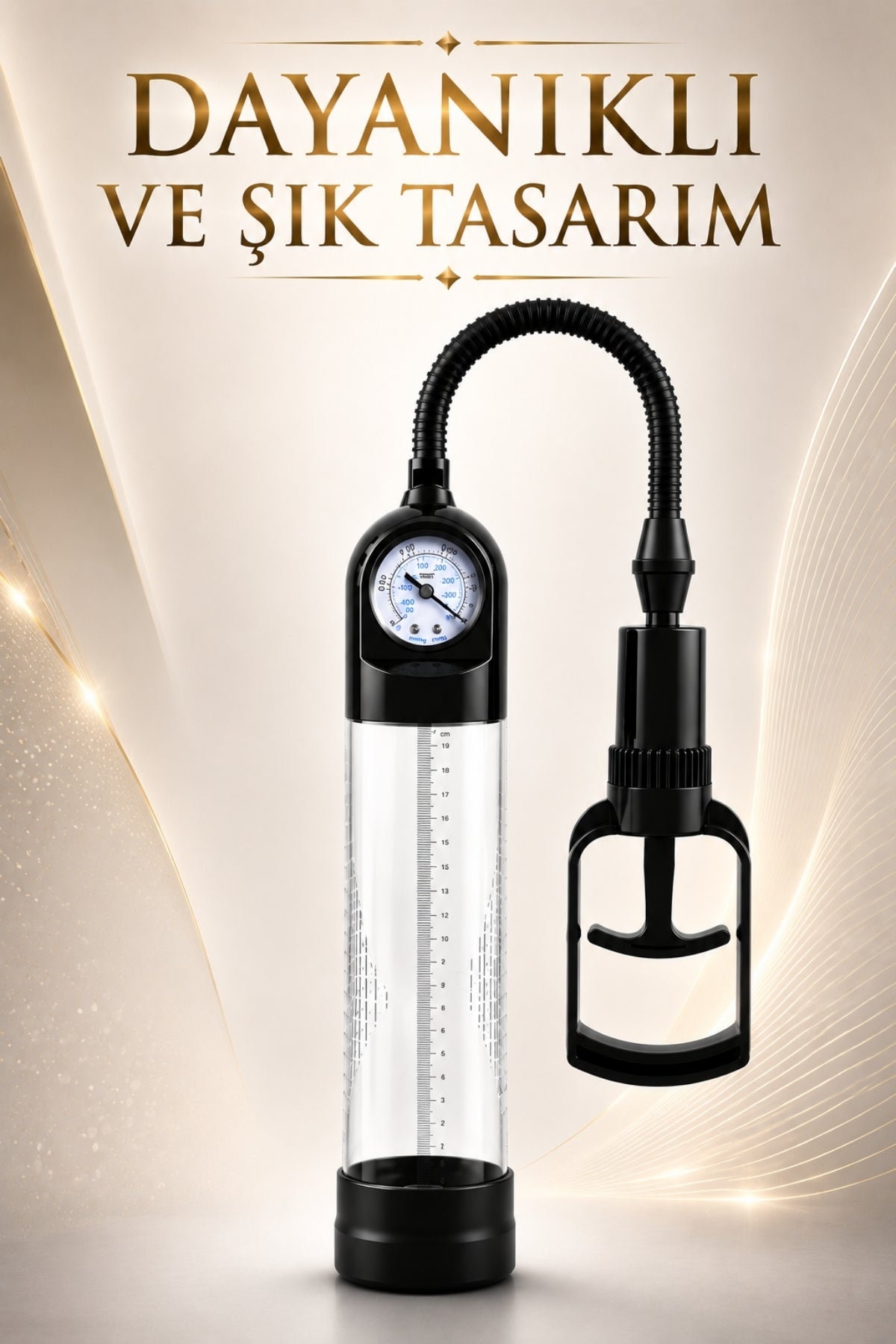 Classic ML 3 Standart Hazneli Tetikli Barometreli Klasik Penis Pompası