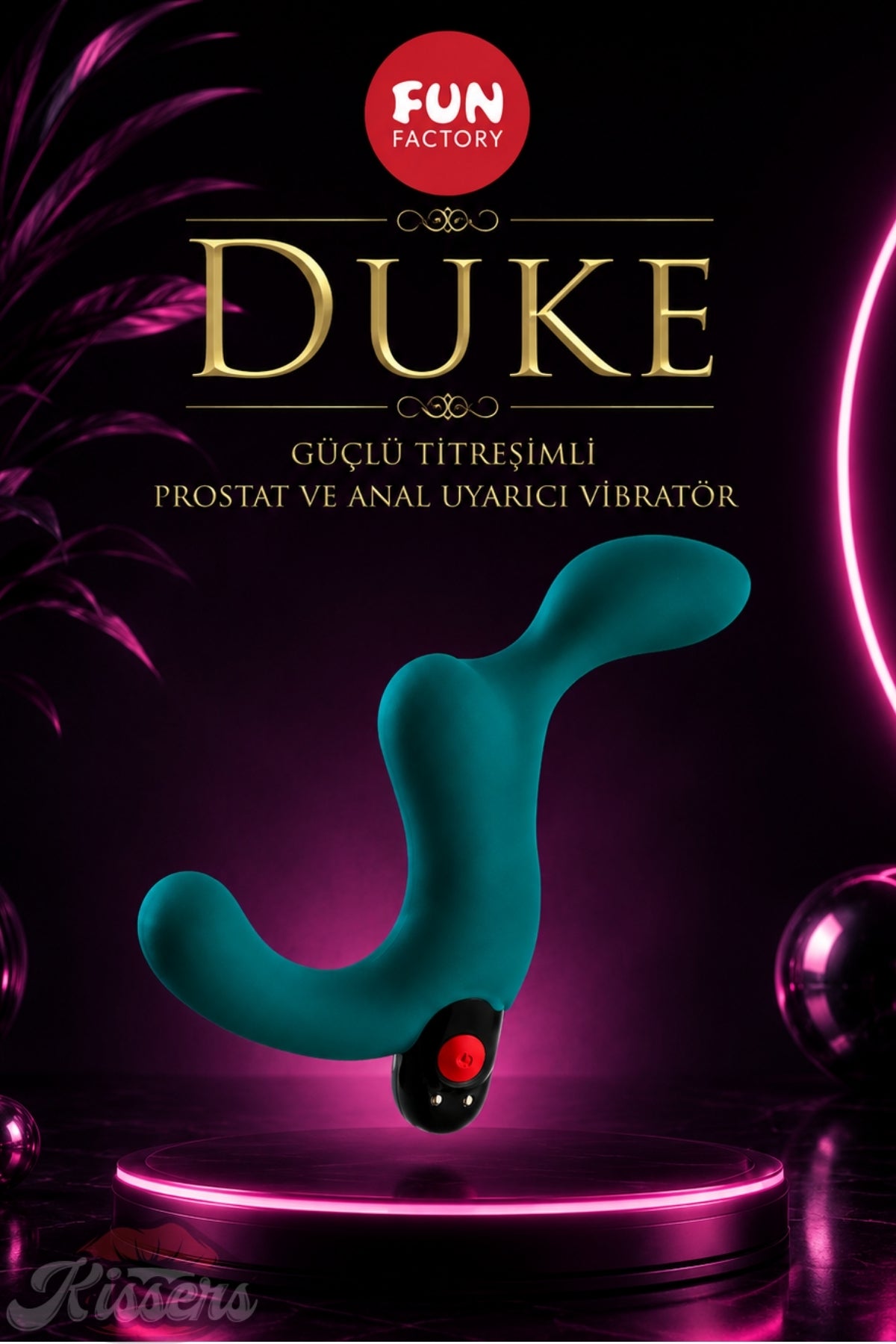 Fun Factory Duke Güçlü Titreşimli Prostat Ve Anal Uyarıcı Vibratör