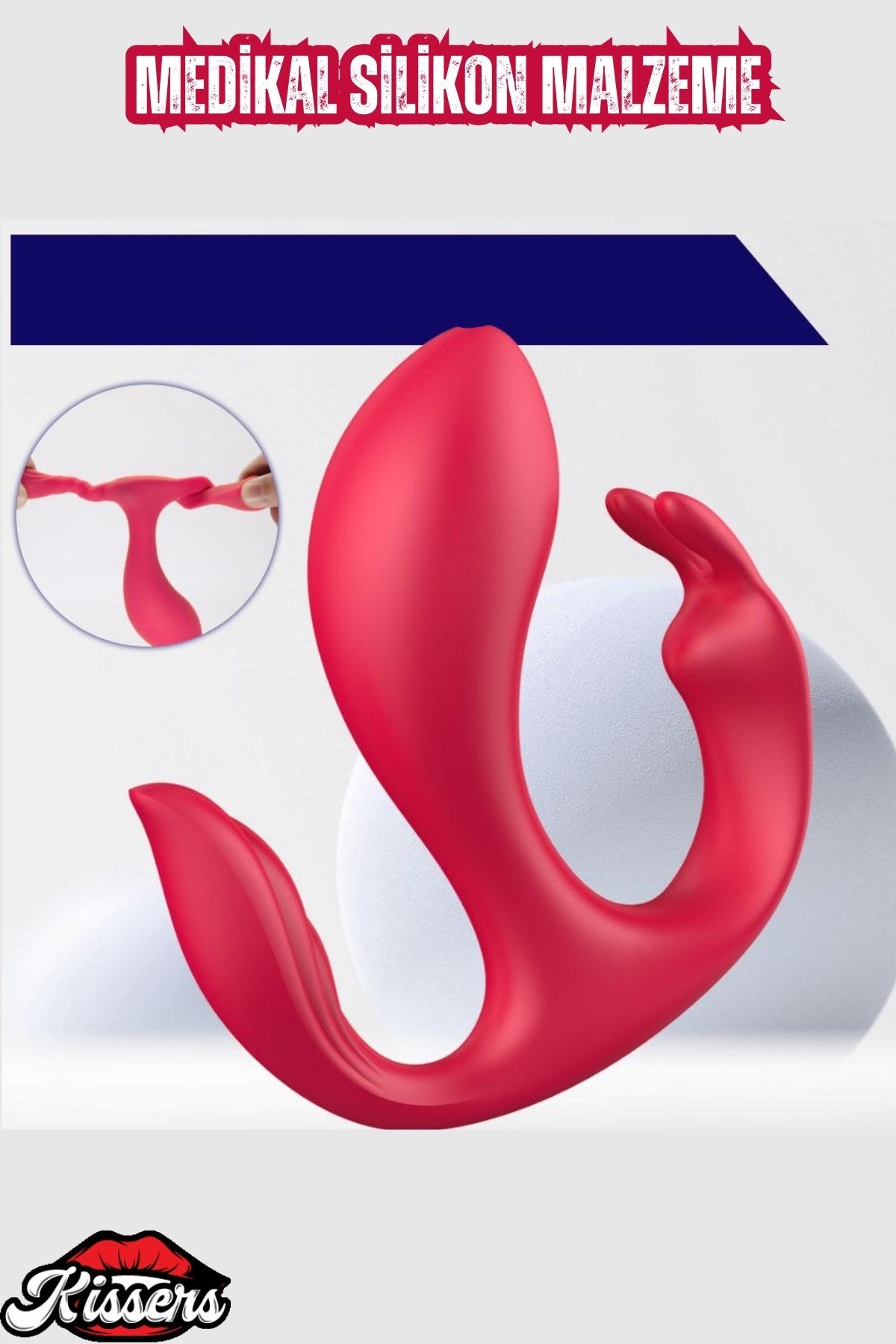 Paname Şarjlı Uzaktan Kumandalı Anal Vajina Klitoris Uyarıcı Giyilebilir Vibratör