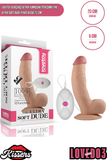 Lovetoy Gerçekçi Ultra Yumuşak Titreşimli The Ultra Soft Dude Penis Dildo 20 cm