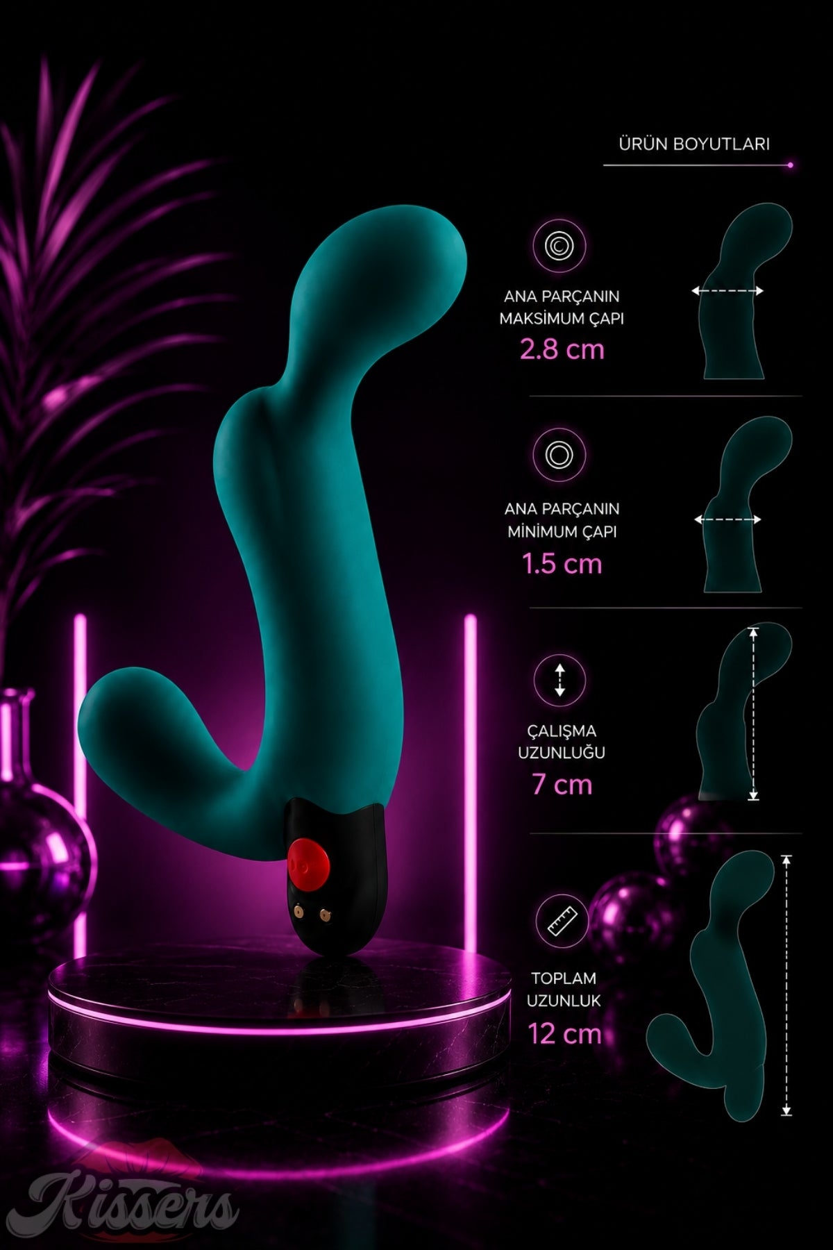 Fun Factory Duke Güçlü Titreşimli Prostat Ve Anal Uyarıcı Vibratör