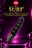 Fun Factory Surf Güçlü Titreşimli Tırtıklı G Noktası ve Klitoris Uyarıcılı Vibratör