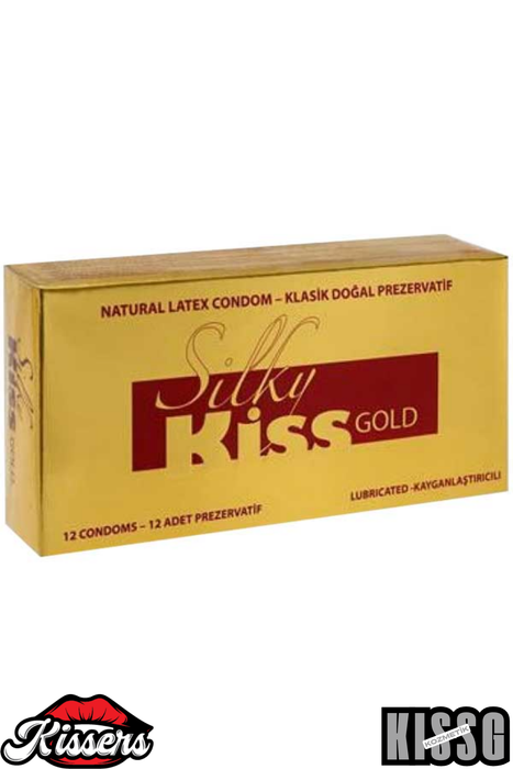 Silky Kiss Gold Kayganlaştırıcılı Prezervatif 12 Li