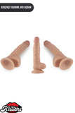 Lovetoy Titreşimli Eğilip Bükülebilir Vantuzlanabilir Real Extreme Dildo Penis 21.5 cm