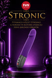 Fun Factory Stronic Tutamaçlı Güçlü Titreşimli G Noktası ve Klitoris Uyarıcılı Penis Şeklinde Vibratör