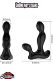 Oyuncağı Sıvı Geçirmez G Noktası Perine Anal Uyarıcı Vibratör