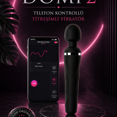 Lovense Dünyanin Her Yerinden Kontrol Edilebilen Domi 2 Telefon Kontrollü Güçlü Titreşimli Vibratör