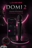 Lovense Dünyanin Her Yerinden Kontrol Edilebilen Domi 2 Telefon Kontrollü Güçlü Titreşimli Vibratör