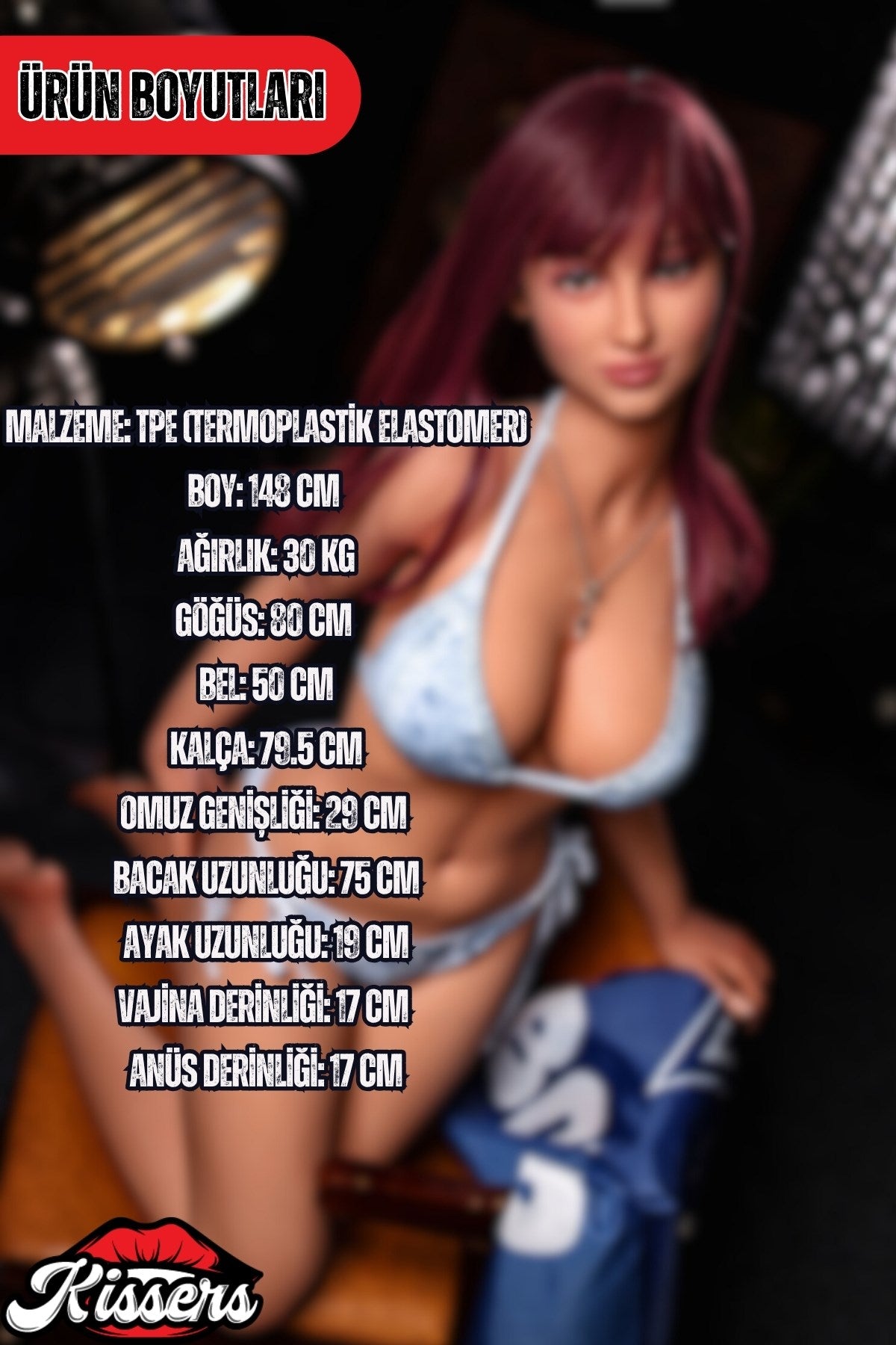 Gerçekçi Realistik Anal Vajinal Sex Doll Silikon Type Realistik Manken Amira