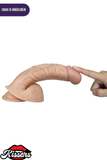 Lovetoy Titreşimli Eğilip Bükülebilir Vantuzlanabilir Real Extreme Dildo Penis 21.5 cm