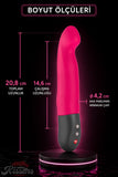 Fun Factory Stronic Tutamaçlı Güçlü Titreşimli G Noktası ve Klitoris Uyarıcılı Penis Şeklinde Vibratör