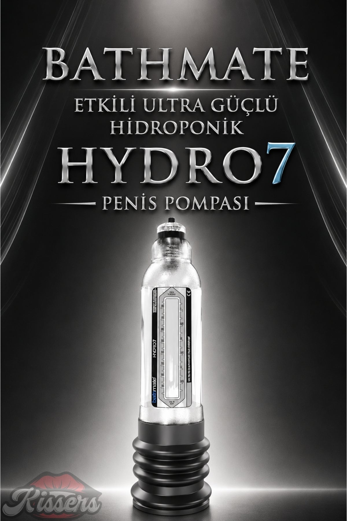 Bathmate Etkili Ultra Güçlü Hidroponik Hydro 7 Penis Pompası