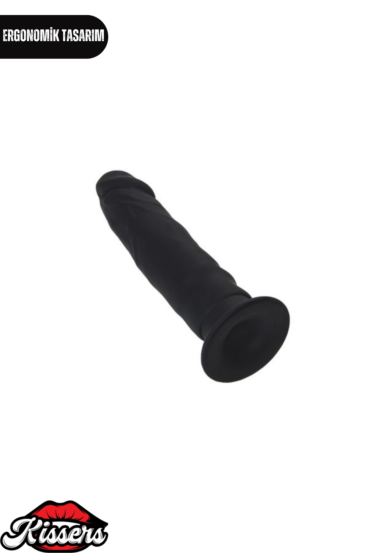 Anal Kullanımına Uygun Testissiz Silikon Zenci Anal Penis Dildo 14 Cm