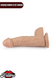 Lovetoy Titreşimli Eğilip Bükülebilir Vantuzlanabilir Real Extreme Dildo Penis 21.5 cm