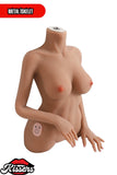 Sesli Titreşim Usb Şarjlı Anal Vajinal Isıtmalı 20,7 Kg 60 cm Beyaz Ten Sex Doll Realistik Manken