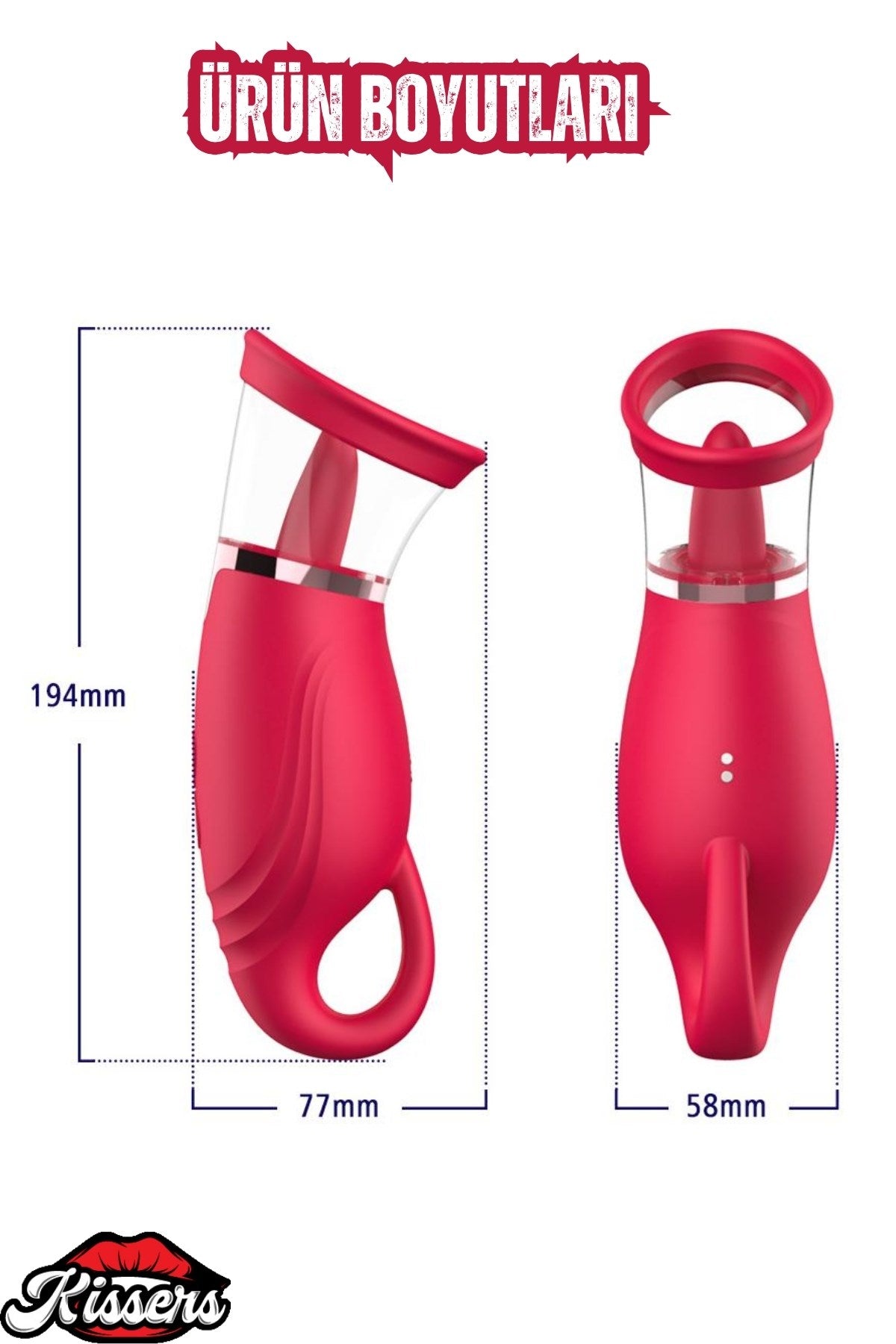 Monica Şarjlı Tutma Aparatlı Emiş Titreşim Dil Yalama Klitoris Uyarıcı Vibratör