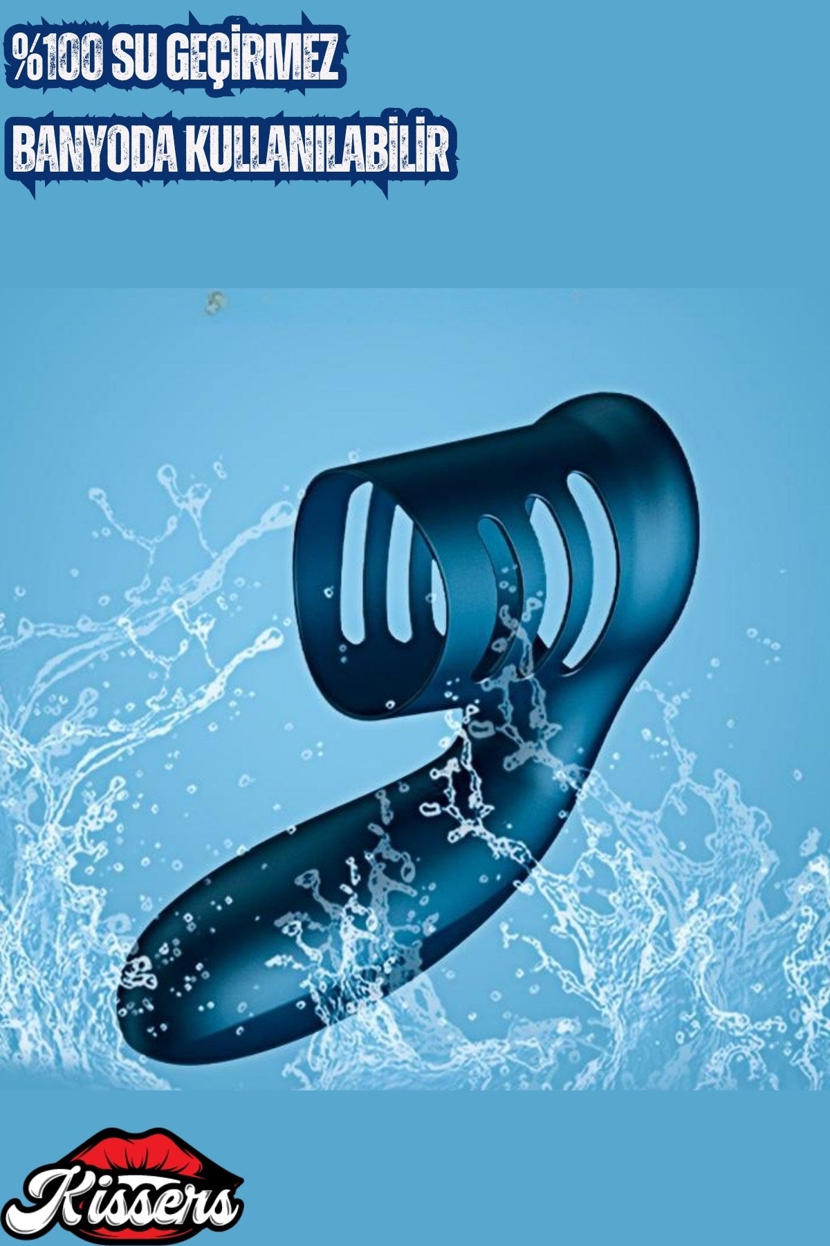 Önleyici Şarjlı Güçlü Titreşimli Klitoris Uyarıcılı Vibratör Penis Halkası