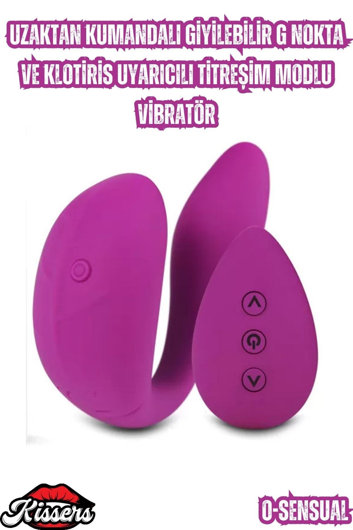 Uzaktan Kumandalı Giyilebilir G Nokta ve Klotiris Uyarıcılı Titreşim Modlu Vibratör