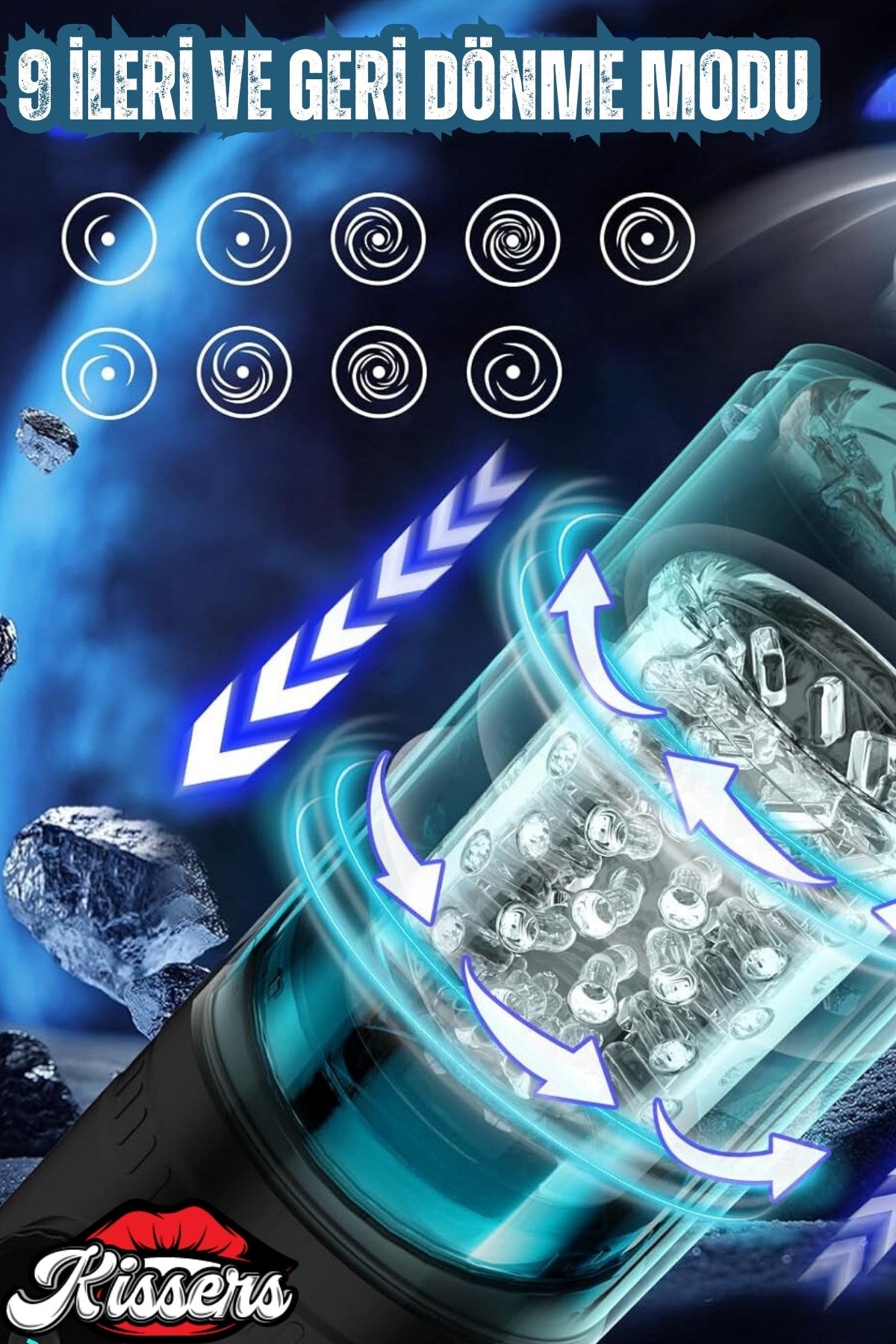 Isıtmalı İleri Geri Hareketli Emişli Ve Titreşimli Suni Vajina Dijital Ekranlı Otomatik Mastürbatör