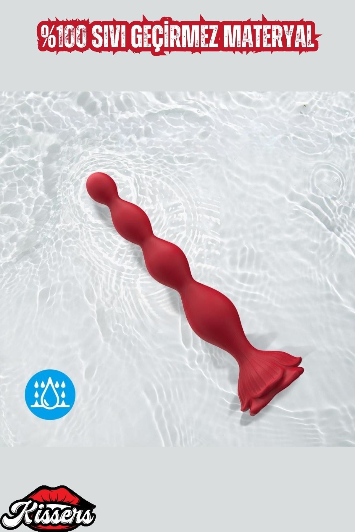 Şarjlı Sıvı Geçirmez Bükülebilir Güçlü Titreşimli Boğumlu G Nokta Uyarıcı Ve Anal Vibratör